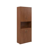 Шкаф с двумя комплектами глухих малых дверей СТ-1.5 Орех Французcкий 770*365*1975 