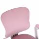 Кресло детское с подставкой для ног  "Sky MG-206", велюр, розовое, 533154. Фото товара с разных ракурсов.