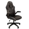Игровое кресло Chairman game 15 Россия черн.серый